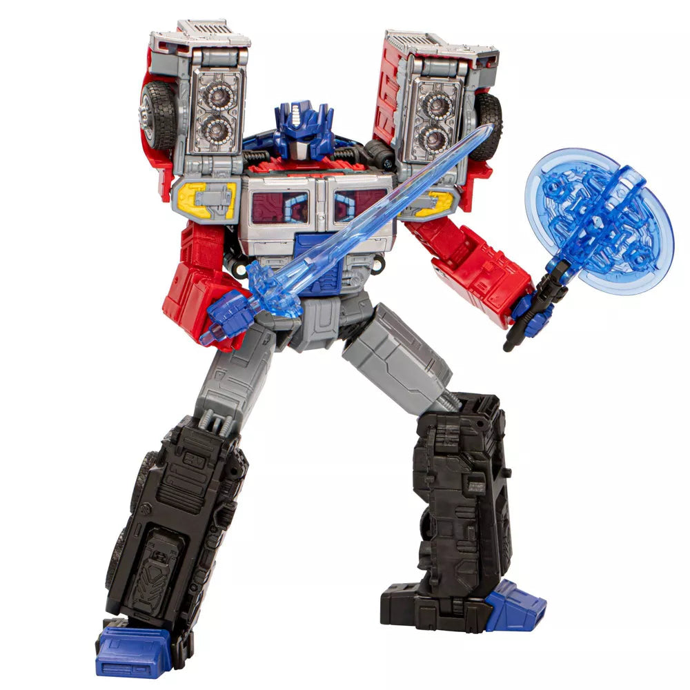 Transformers Generations Legacy United Leader Class G2 Universe Laser Optimus Prime Action Figure