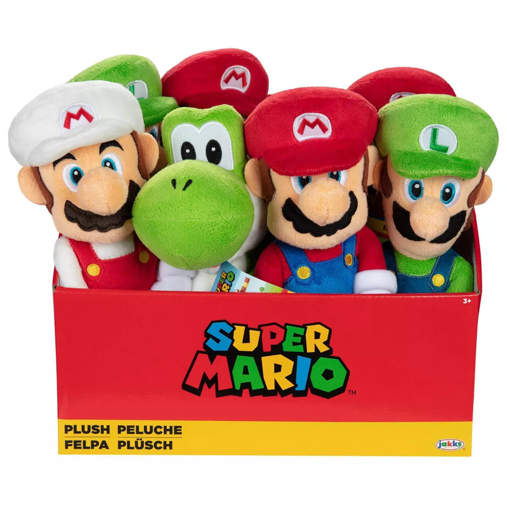 Super Mario 9" Fire Mario Plush