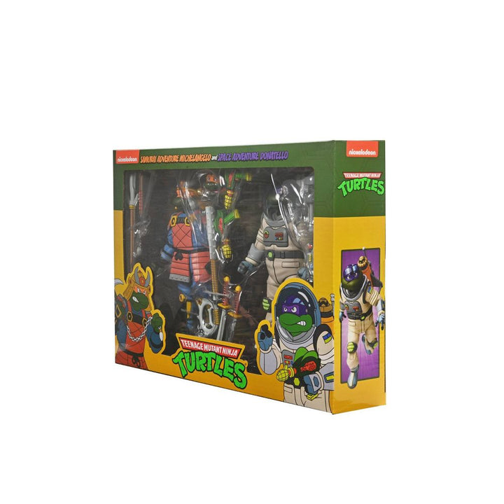 NECA Teenage Mutant Ninja Turtles Space Adventure & Samurai Turtles 2-Pack 7" Action Figures