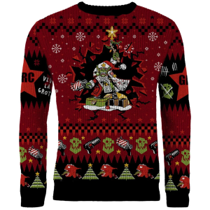 Official Warhammer 40,000 Red Gobbo Xmas Jumper