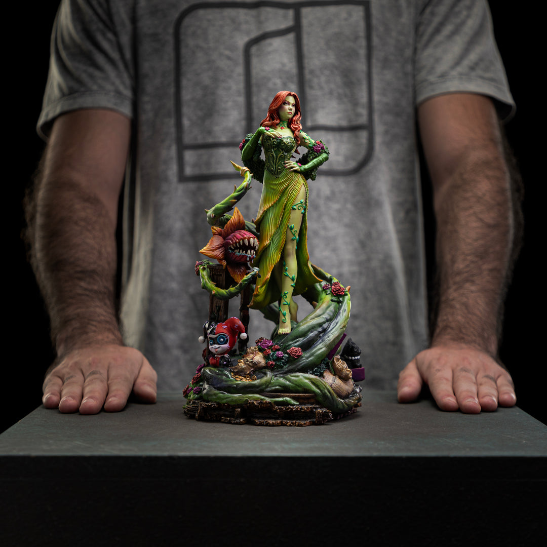 Iron Studios Gotham City Sirens Poison Ivy 1/10 Deluxe Art Scale Limited Edition Statue