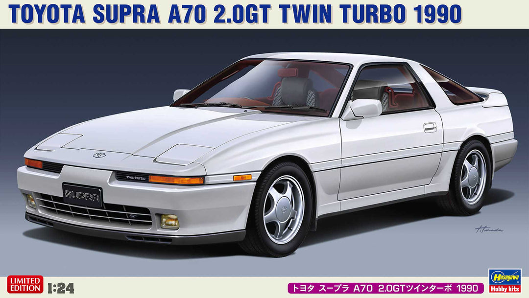 Hasegawa 1:24 Scale 1990 Toyota Supra A70 2.0GT Twin Turbo Kit
