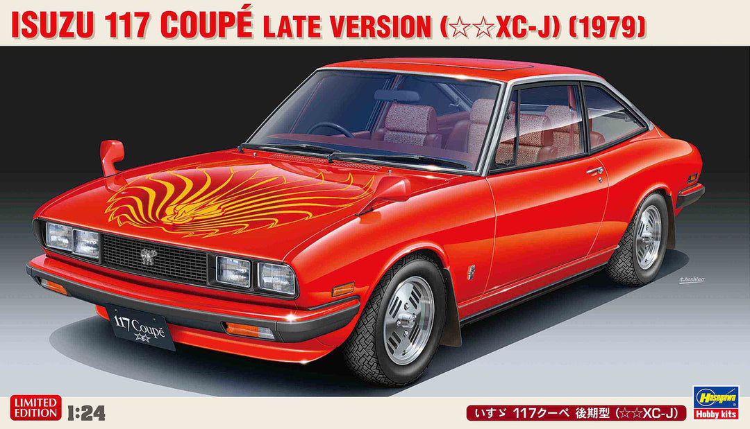 Hasegawa 1:24 Scale 1979 Isuzu 117 Coupe XC-J Late Version Kit