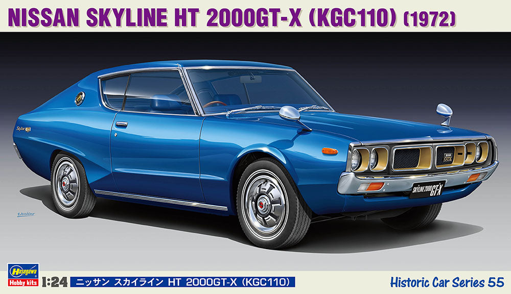 Hasegawa 1:24 Scale Nissan Skyline HT 2000GT-X (KGC110) Kit