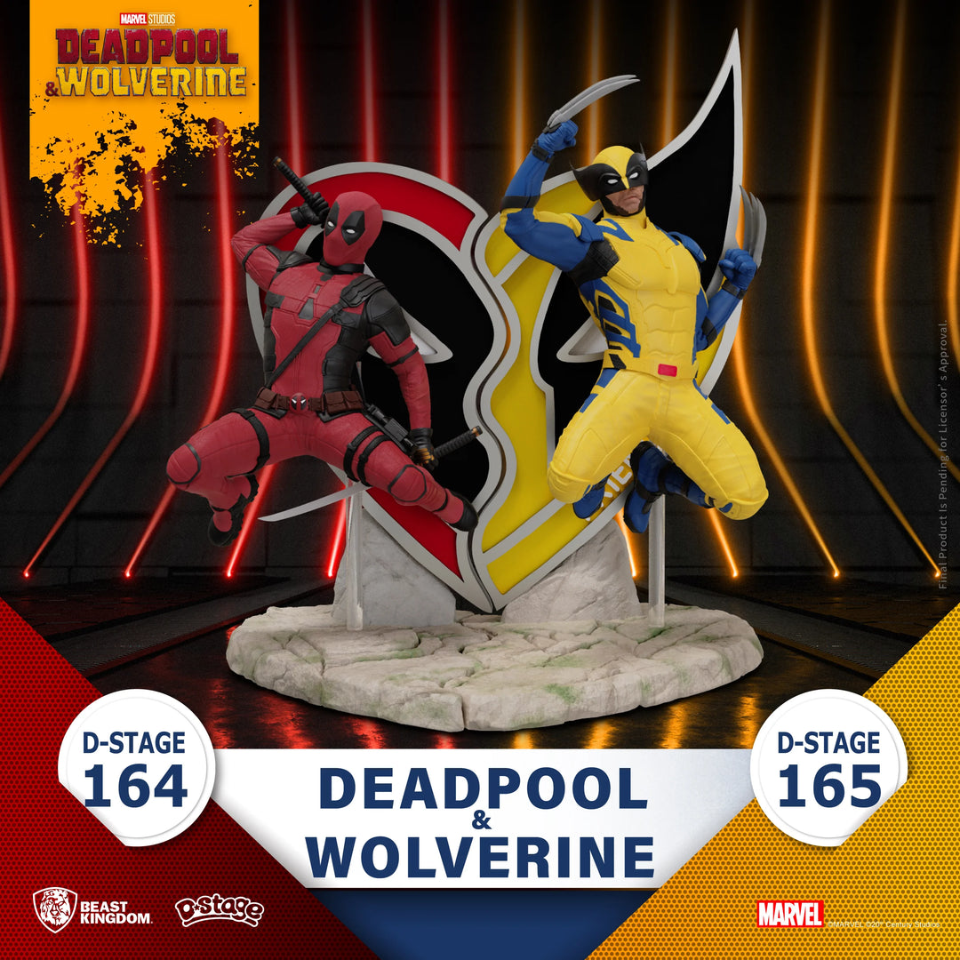 Beast Kingdom Deadpool & Wolverine Deadpool Diorama Figure