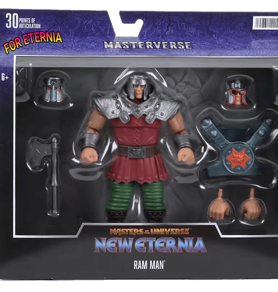 Masters of the Universe Masterverse New Eternia Deluxe Ram Man 7" Action Figure