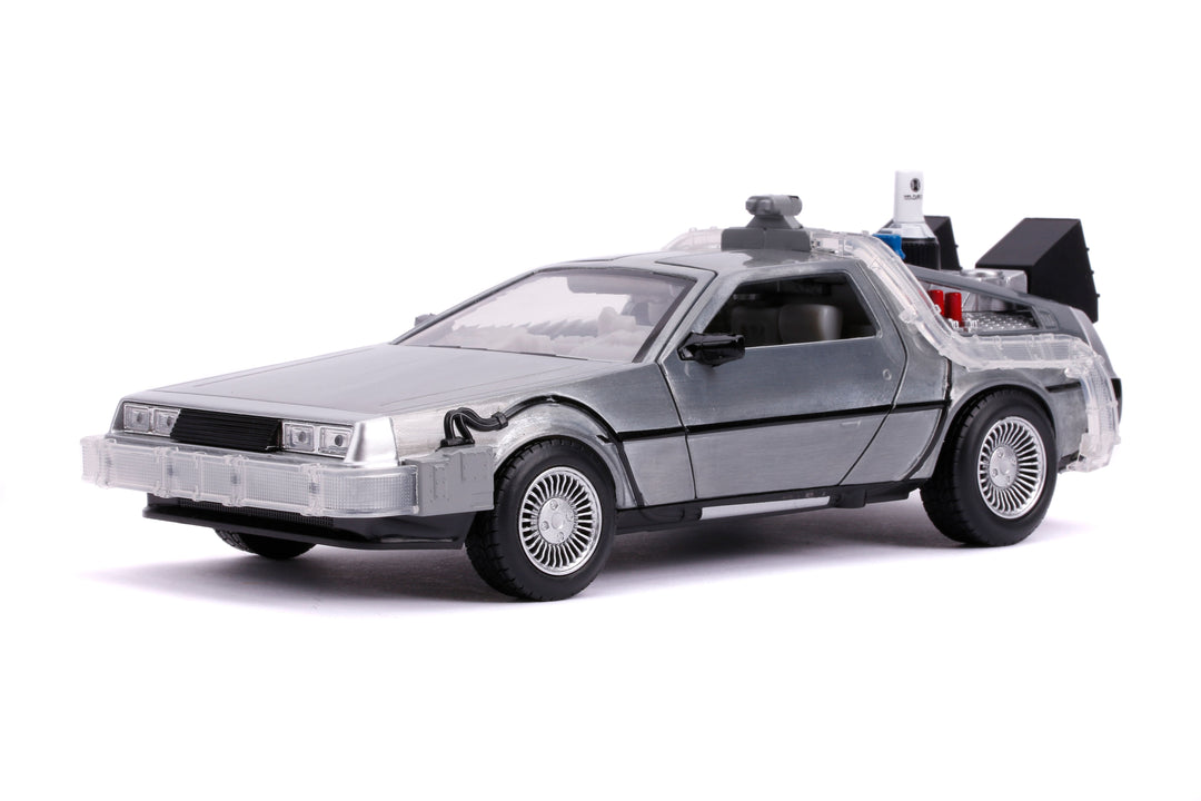 Jada Toys 1:24 Scale Back to the Future II DeLorean Time Machine