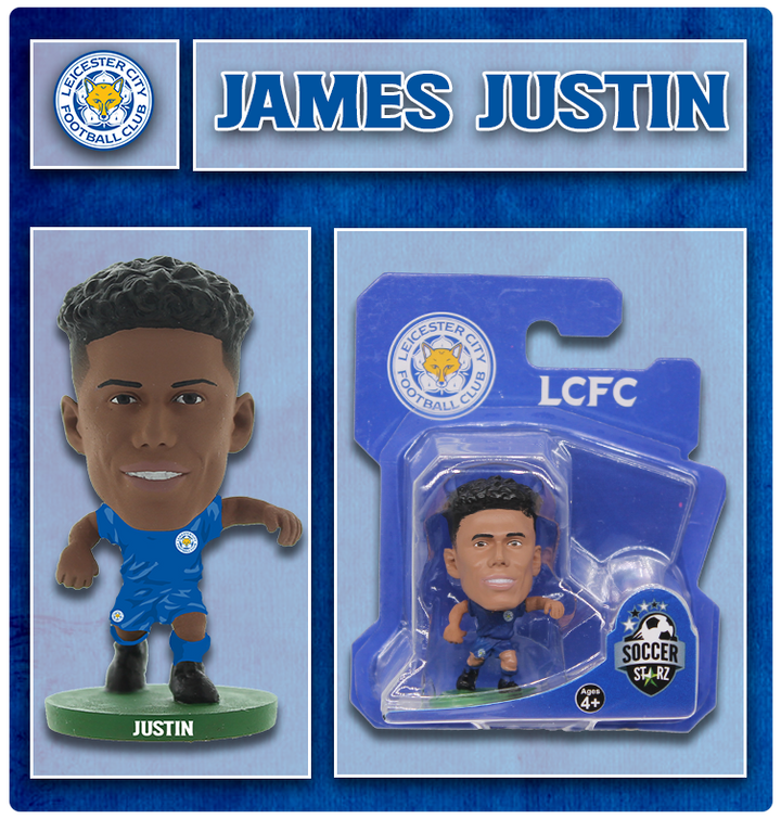 James Justin Leicester City FC SoccerStarz Figure