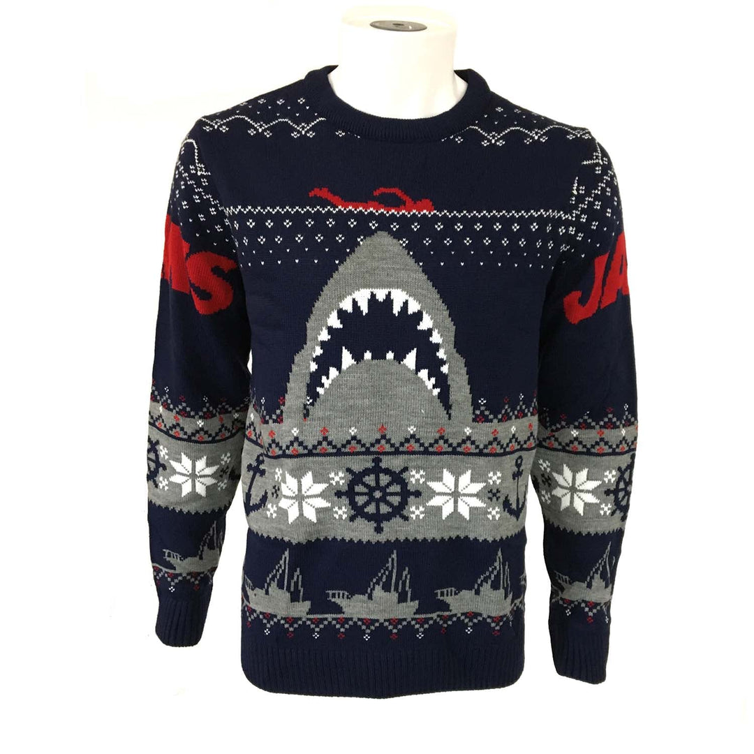 Jaws Shark Knitted Sweatshirt