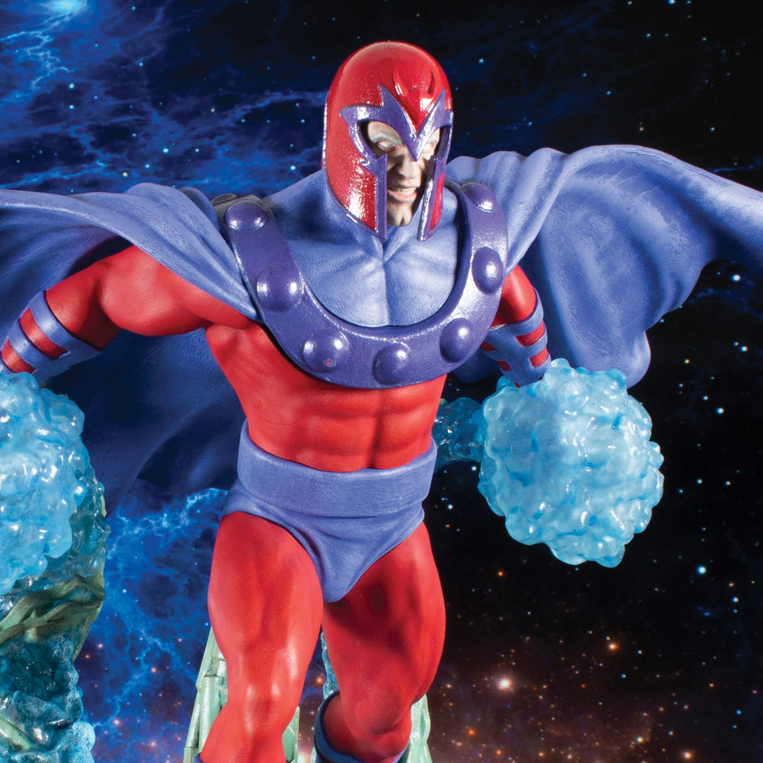 Marvel Gallery Comic Magneto Figure Diorama