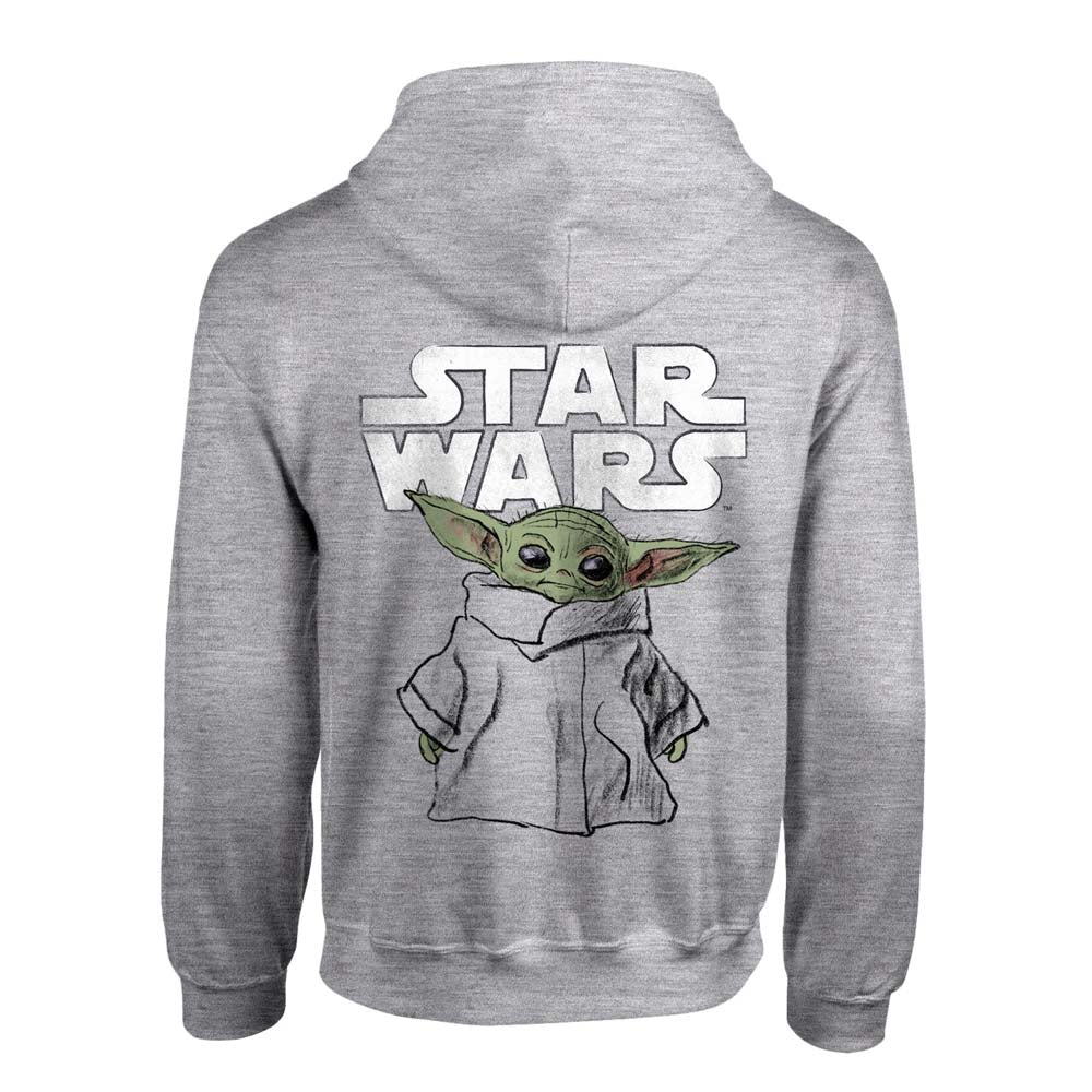 Star Wars The Mandalorian The Child Sketch Hoodie