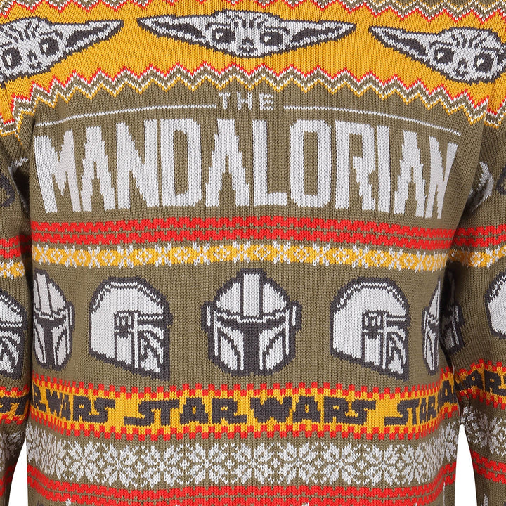 Star Wars: The Mandalorian Repeat Knitted Jumper