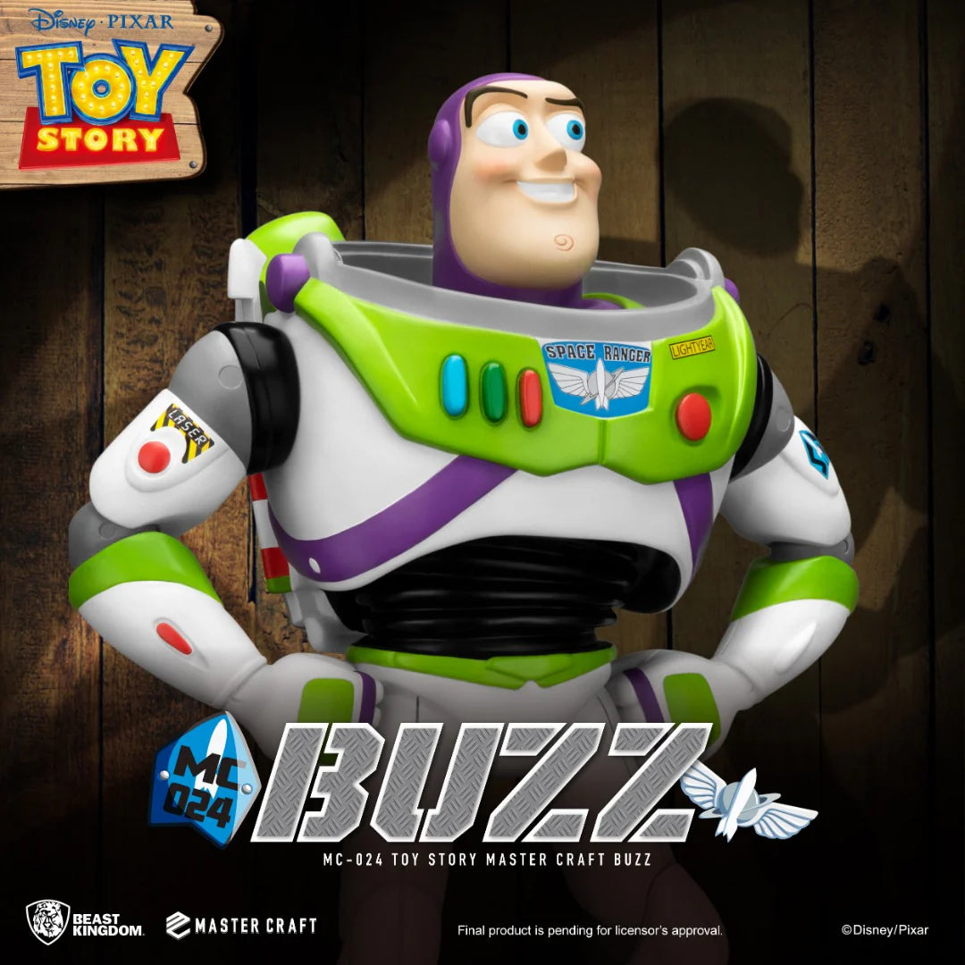 Beast Kingdom Disney Pixar Toy Story Buzz Lightyear Master Craft 1/4 Scale Statue