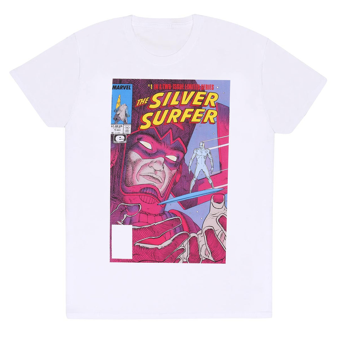 Marvel Universe Comic Surfer Unisex Adults T-Shirt