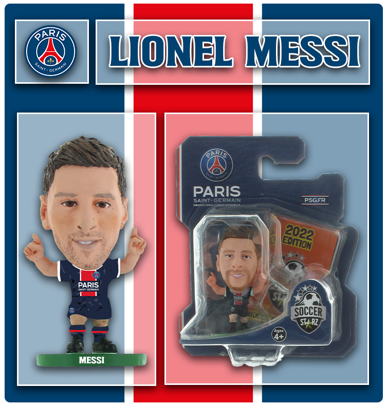 Lionel Messi Paris Saint Germain FC SoccerStarz Figure