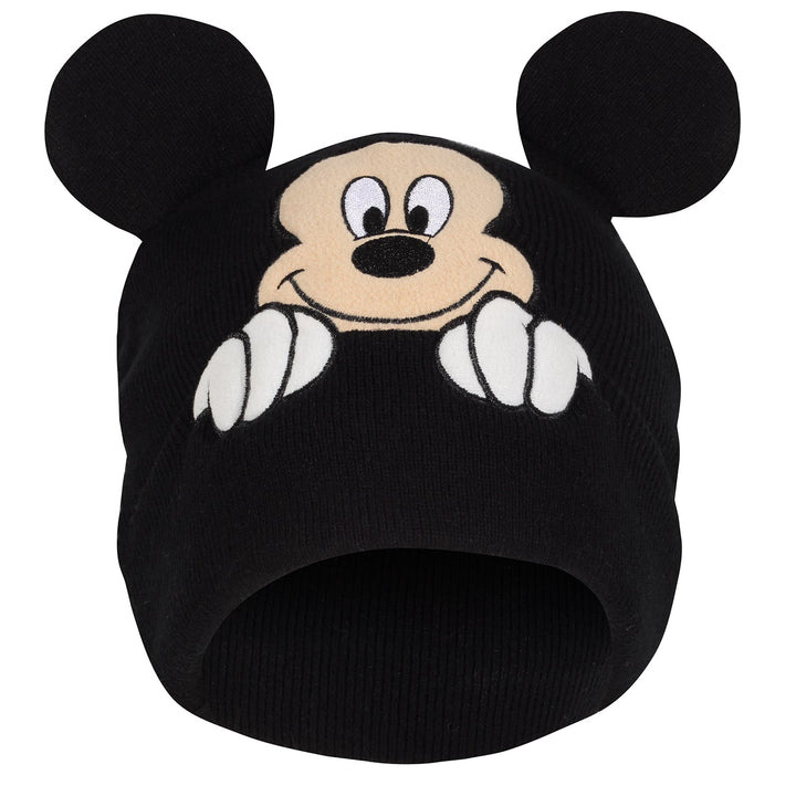 Official Disney Mickey And Friends Peeping Mickey Unisex Beanie