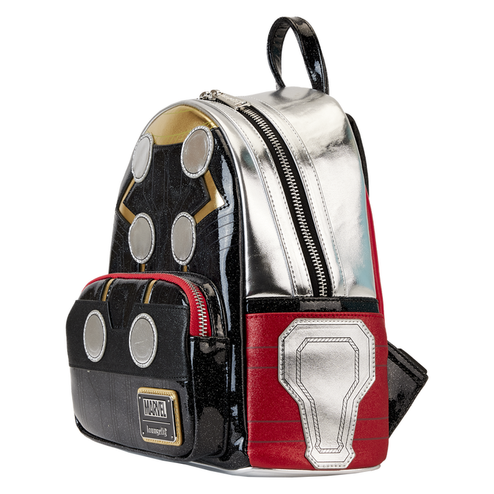 Loungefly Marvel Metallic Thor Cosplay Mini Backpack