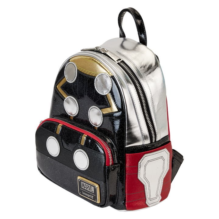 Loungefly Marvel Metallic Thor Cosplay Mini Backpack