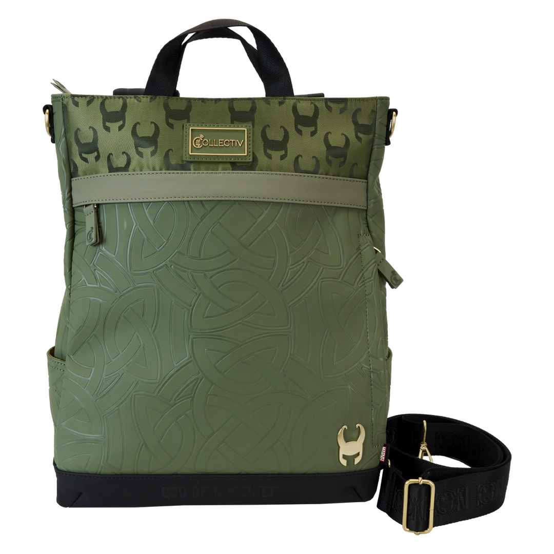 Loungefly Collectiv Marvel Loki The Creativ Convertible Tote Bag