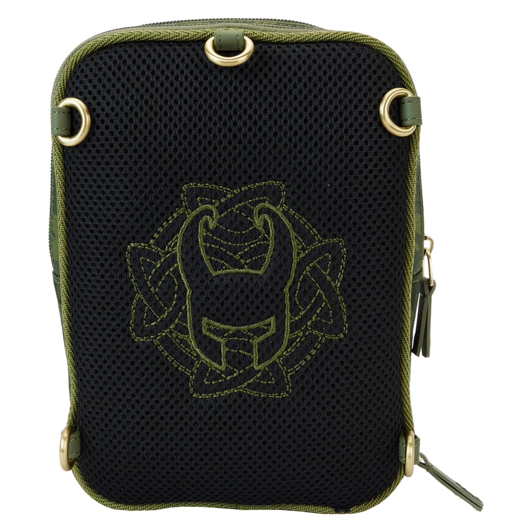 Loungefly Collectiv Marvel Loki The Infuencr Convertible Crossbody Bag