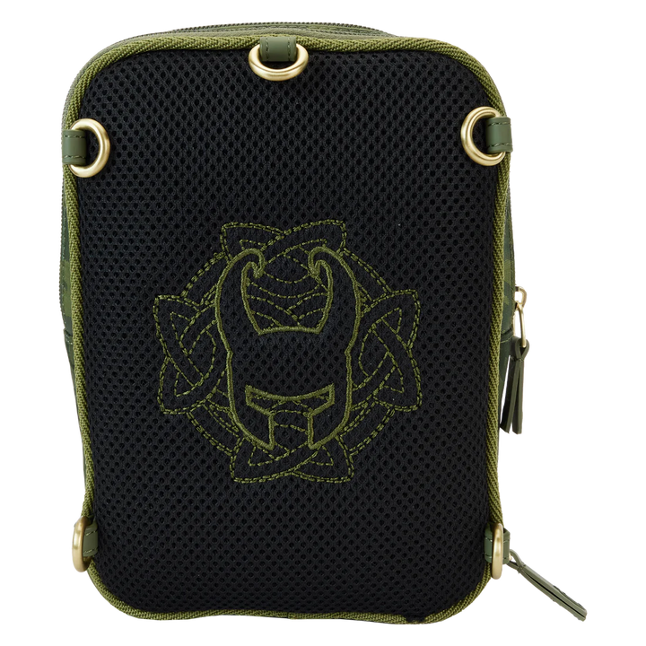 Loungefly Collectiv Marvel Loki The Infuencr Convertible Crossbody Bag