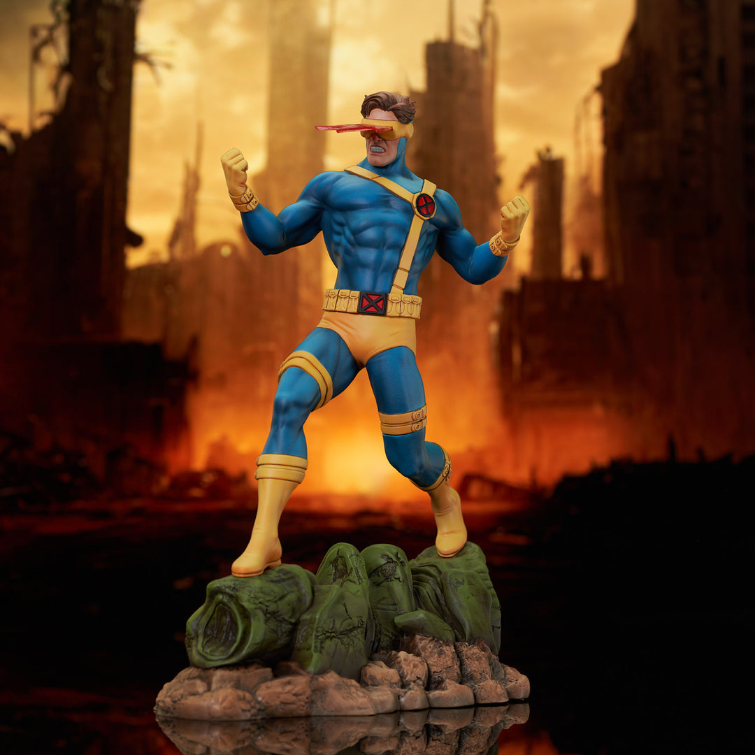 Marvel Gallery Comic Cyclops Figure Diorama