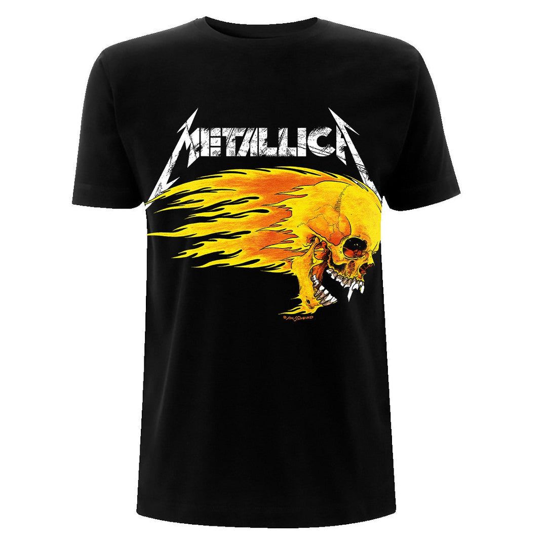 Metallica Flaming Skull Unisex T-Shirt