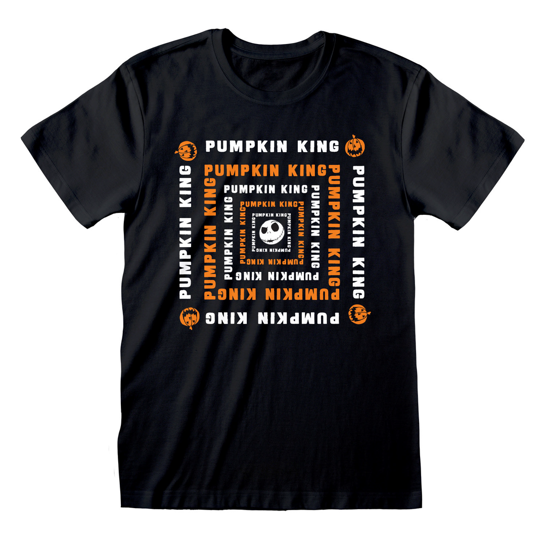 Disney Nightmare Before Christmas Pumpkin King T-Shirt