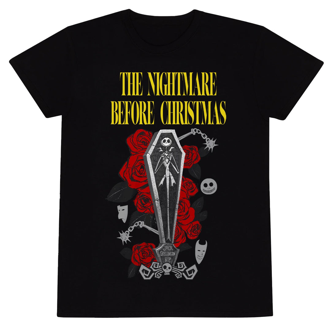 Nightmare Before Christmas Jack Coffin T-Shirt