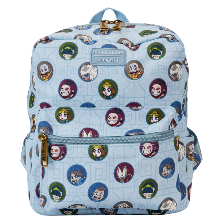 Loungefly Avatar The Last Airbender All-Over Print Square Mini Backpack