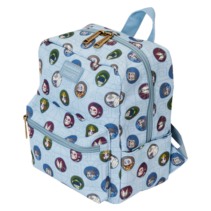 Loungefly Avatar The Last Airbender All-Over Print Square Mini Backpack