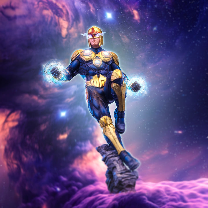 Iron Studios The Infinity Gauntlet Nova 1/10 Deluxe Art Scale Limited Edition Statue