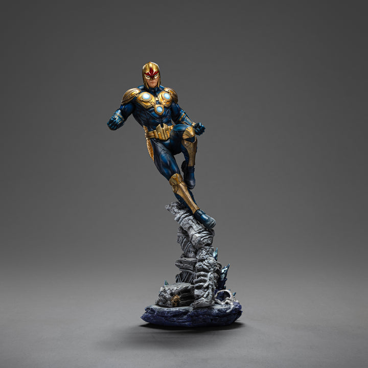 Iron Studios The Infinity Gauntlet Battle Diorama Series Nova 1/10 Art Scale Limited Edition Statue