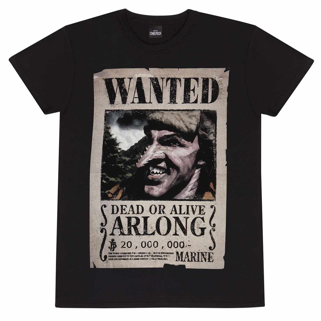 One Piece Arlong Wanted Poster Unisex Adults T-Shirt