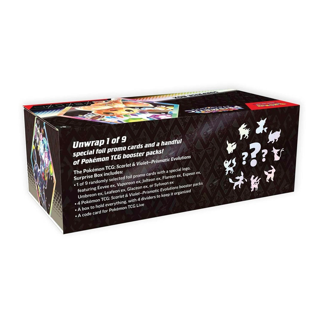 Pokémon TCG: Scarlet & Violet-Prismatic Evolutions Surprise Box *More On The Way - Sign Up For The Restock Notif