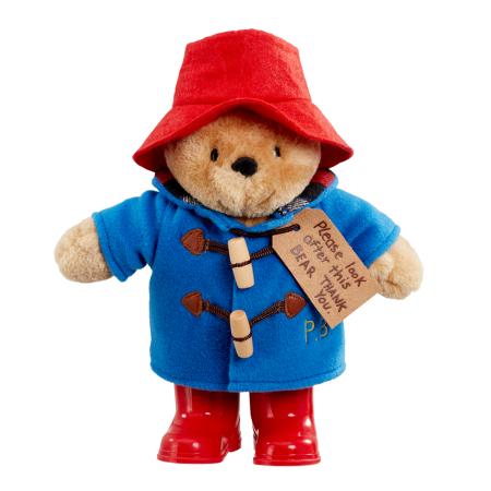 Classic Paddington Bear with Boots Plush Figure