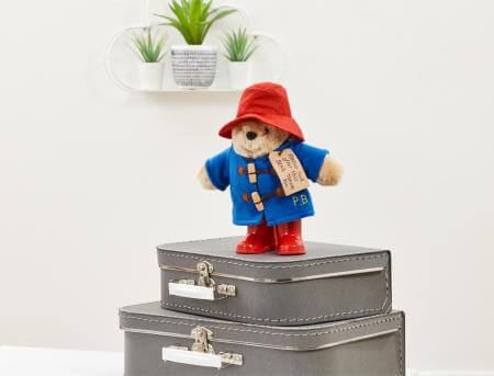 Classic Paddington Bear with Boots Plush Figure