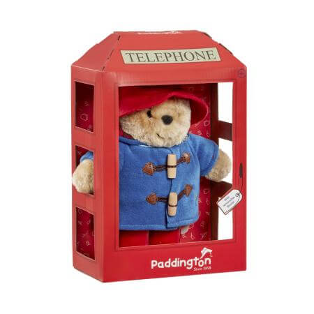 Phone Box Paddington Plush Toy