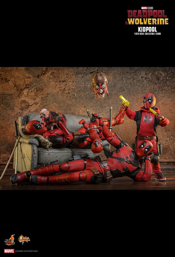 Hot Toys Deadpool & Wolverine Kidpool 1/6th Scale Figure