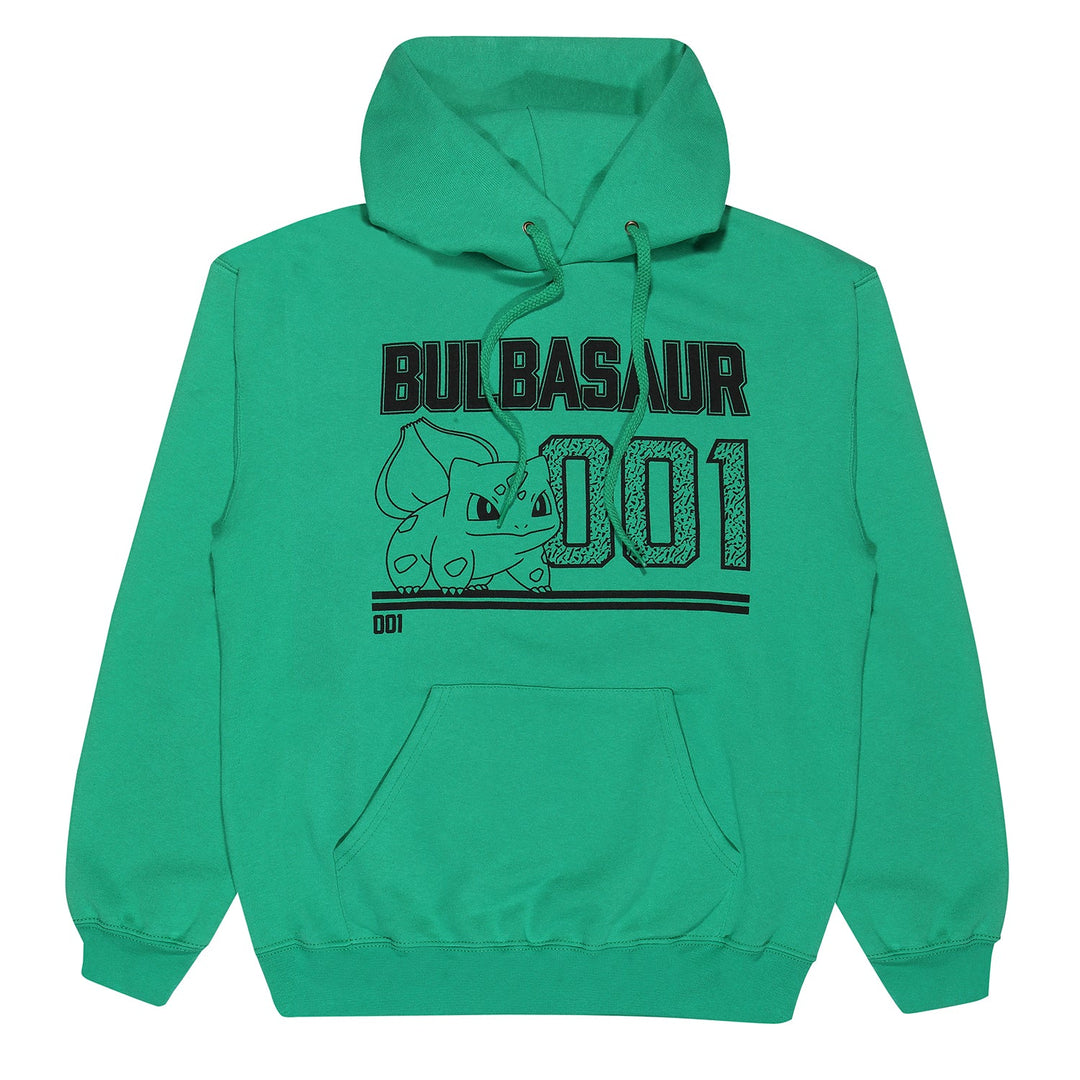 Pokemon Bulbasaur Line Art Pullover Hoodie