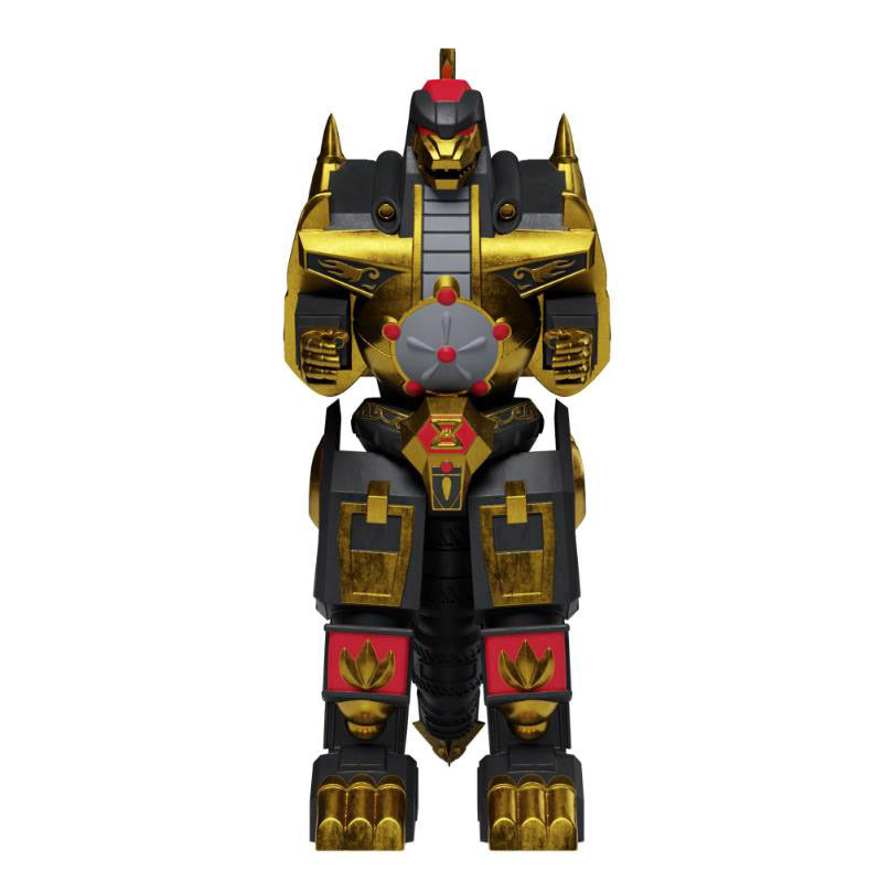 Power Rangers Dragonzord Black and Gold ReAction Figure