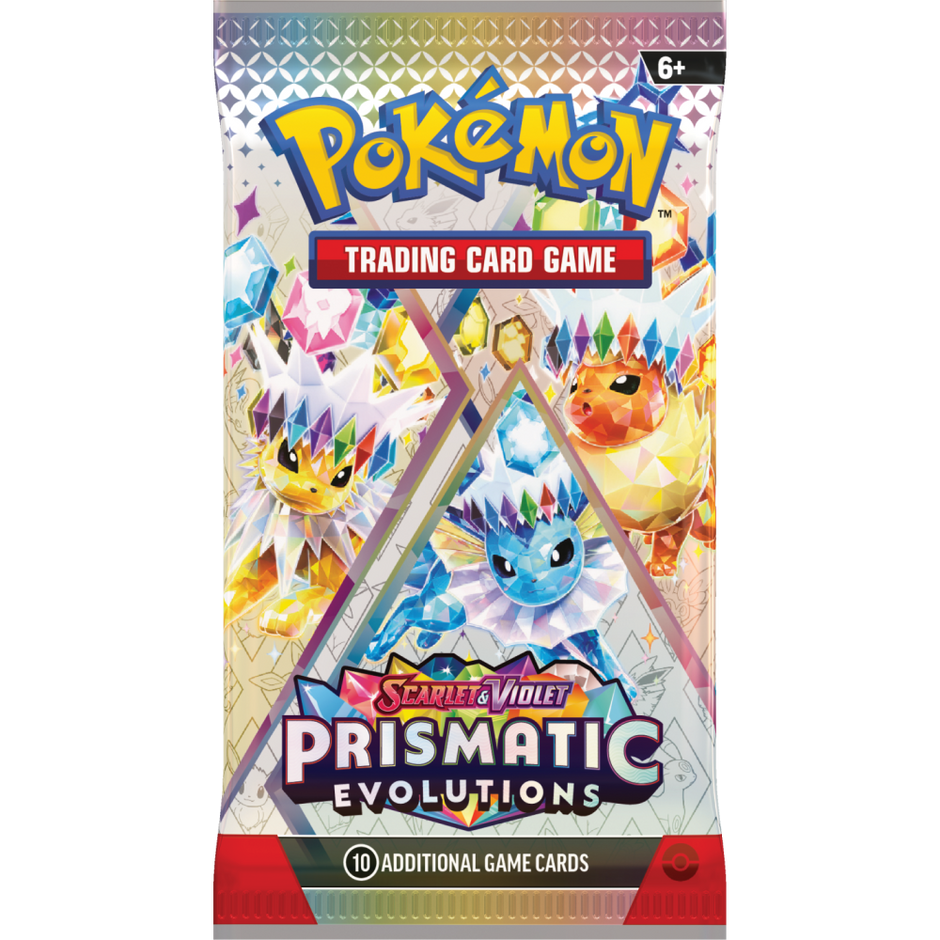 Pokemon TCG - Scarlet & Violet Prismatic Evolutions Mini Tin (1 Picked At Random)