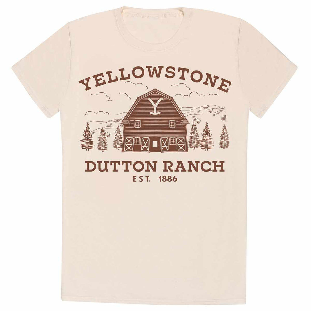 Yellowstone Sand Ranch Unisex Adults T-Shirt