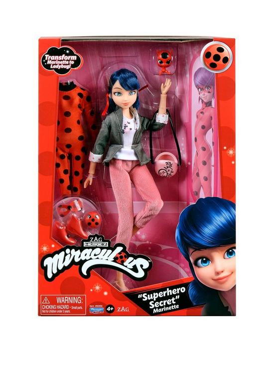 Miraculous Superhero Secret Marinette Fashion Doll