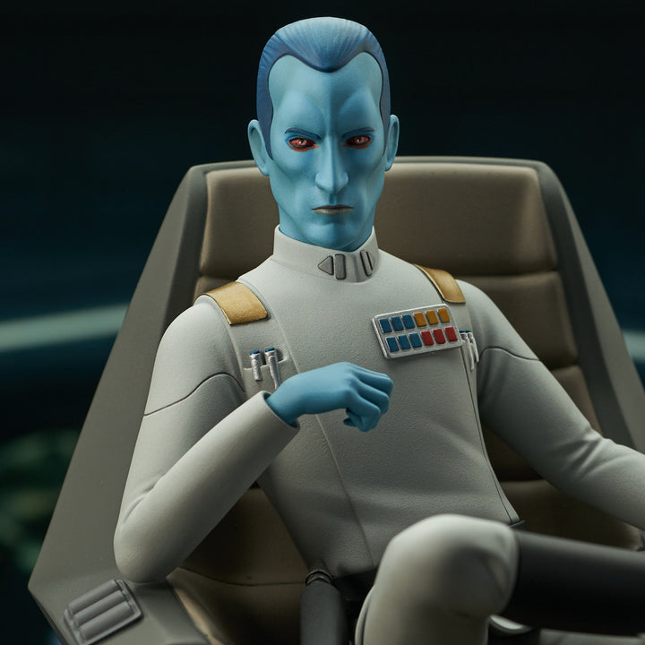 Star Wars Rebels Premier Collection Thrawn on Throne 1/7 Scale Limited Edition Statue