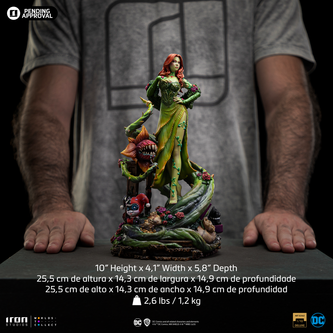 Iron Studios Gotham City Sirens Poison Ivy 1/10 Deluxe Art Scale Limited Edition Statue