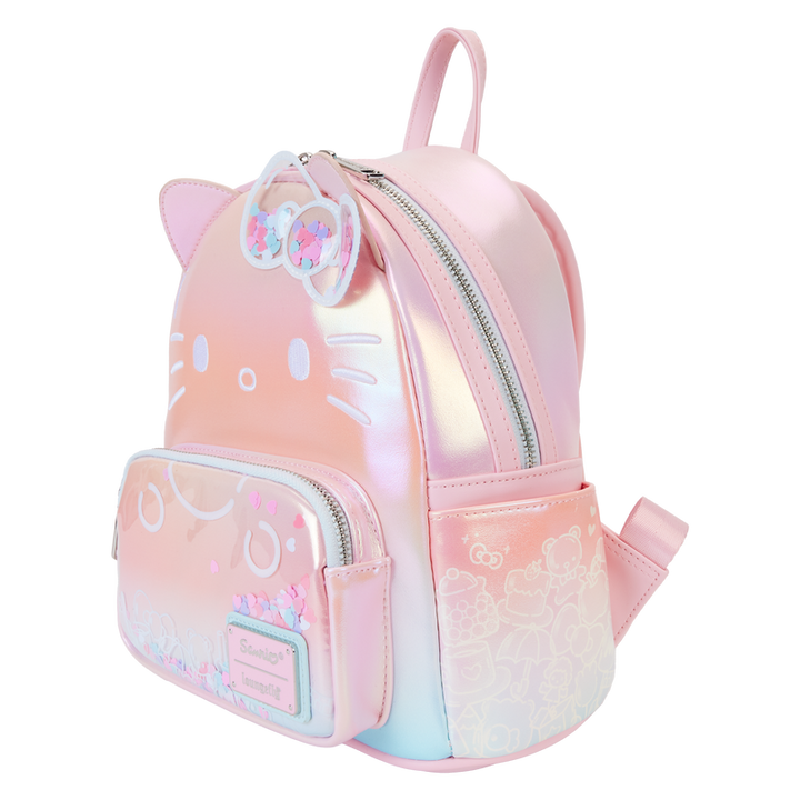Loungefly Hello Kitty 50th Anniversary Clear And Cute Cosplay Mini Backpack