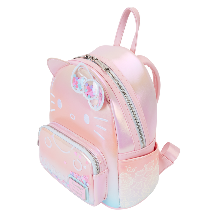 Loungefly Hello Kitty 50th Anniversary Clear And Cute Cosplay Mini Backpack