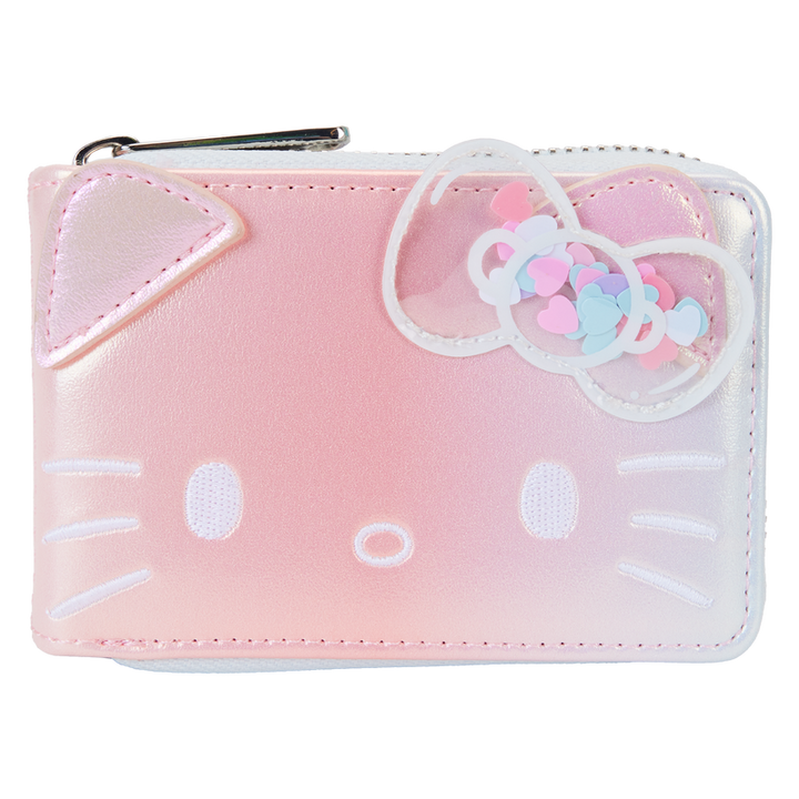 Loungefly Hello Kitty 50th Anniversary Clear And Cute Cosplay Accordion Wallet