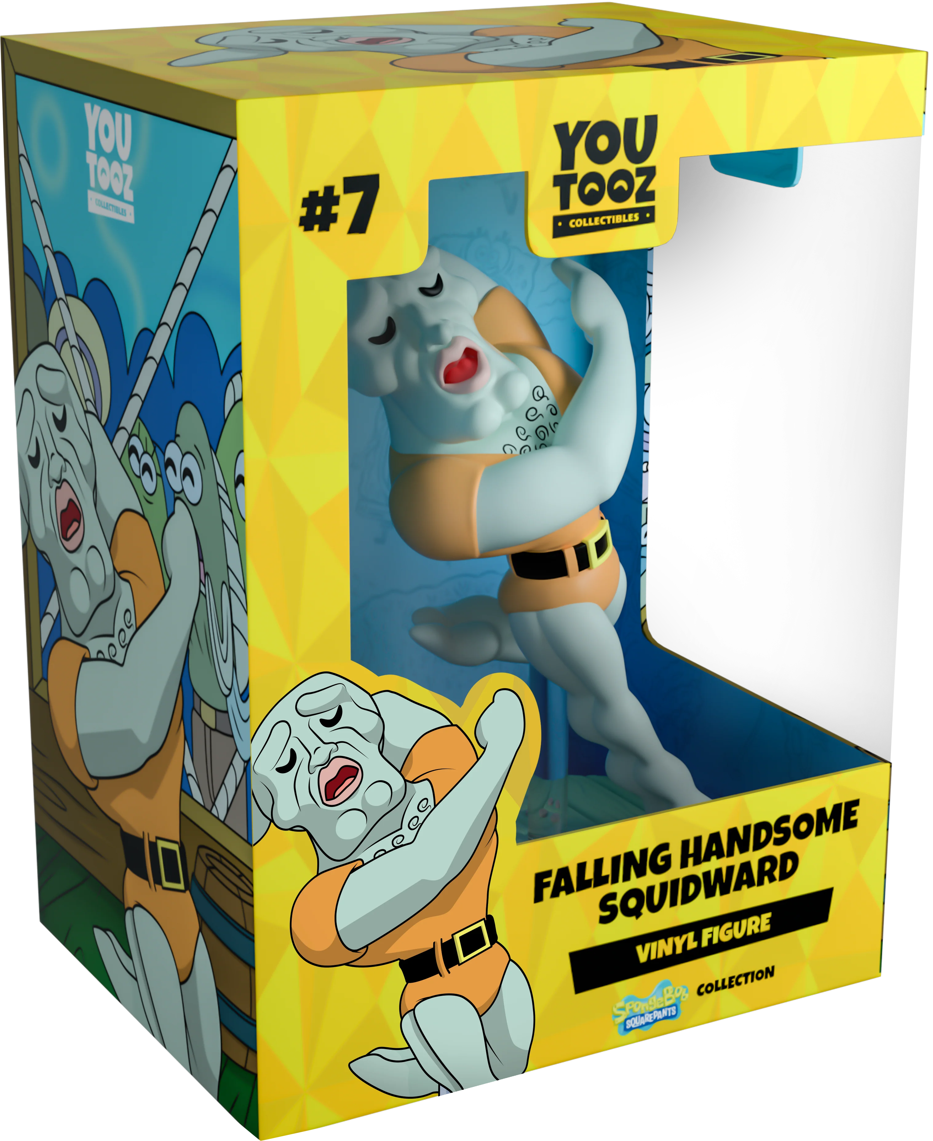 Youtooz Spongebob Squarepants Falling Handsome Squidward Figure